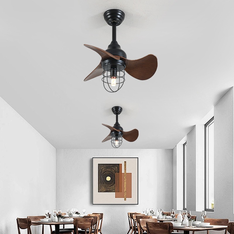 Interior Design Industrial Style - American Retro Ceiling Fan Lamps Industrial