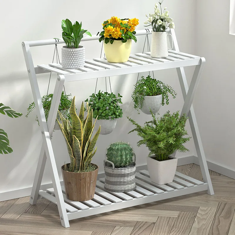 Interior Design Type - Balcony Flower Shelf Plant Shelves Floor