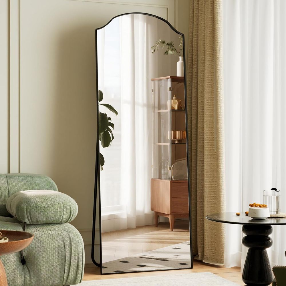 Arch Mirror Leaning - Triple-Arched Mirror ull Length, 65