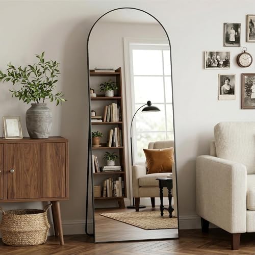 Arch Mirror Leaning - Arched Full Length Mirror 58 x