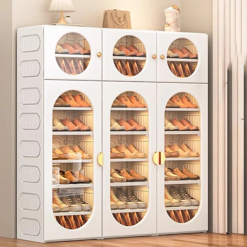 Interior Design White And Wood - Interior Fashion Shoe Cabinets Aesthetic Organizer
