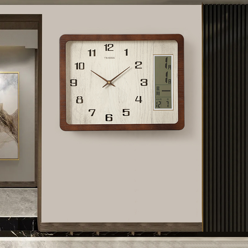 Interior Design Industrial Style - Simple Style Wall Clock Industrial Design