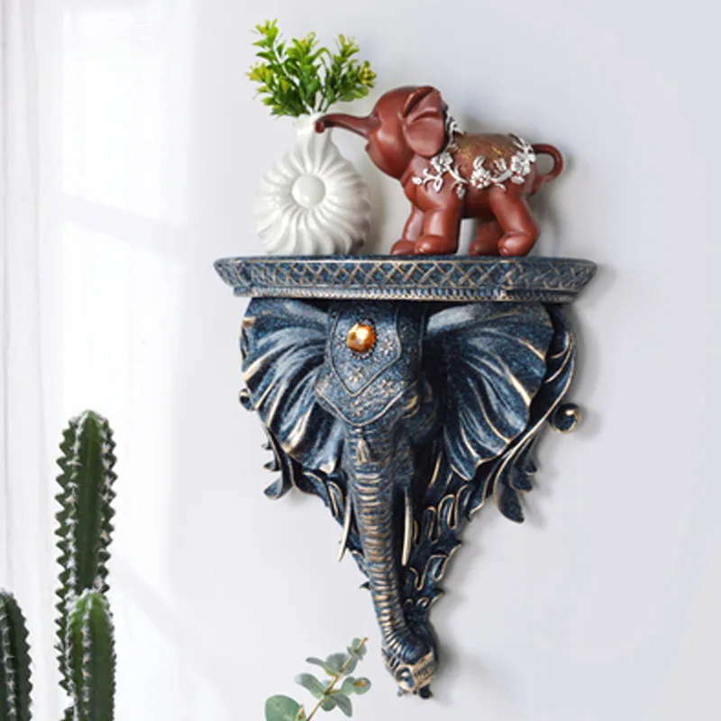 Interior Design Type - 3D Elephant Wall Decor with Floating
