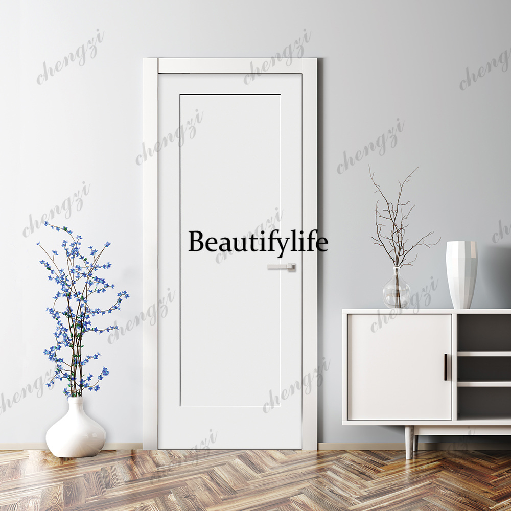 Interior Design White And Wood - Z183 Customization Indian Wood Interior Doors