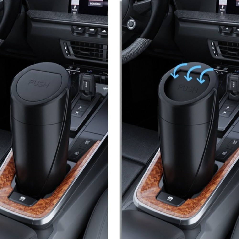 Interior Design Type - Portable Leakproof Design Car Trash Can