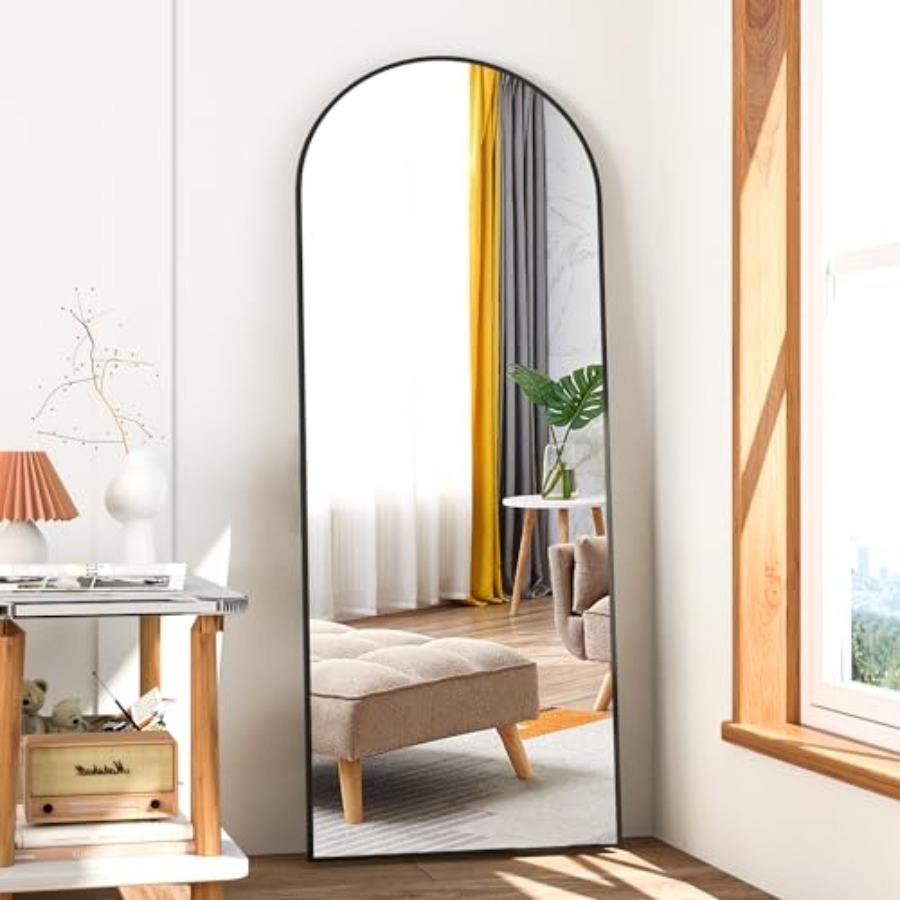 Arch Mirror Leaning - Full Length Mirror, 56