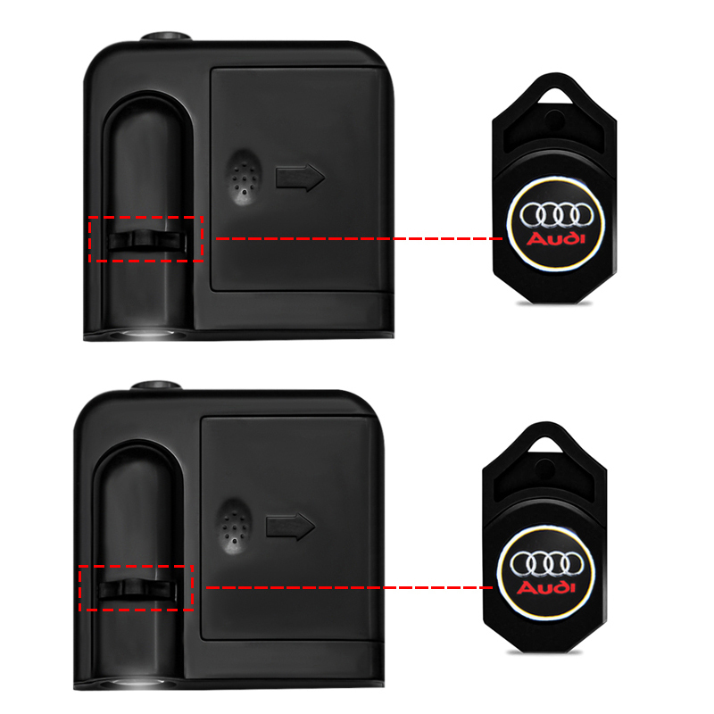 Car styling Door LED Wireless  - Interior Design Icon 评论和价格