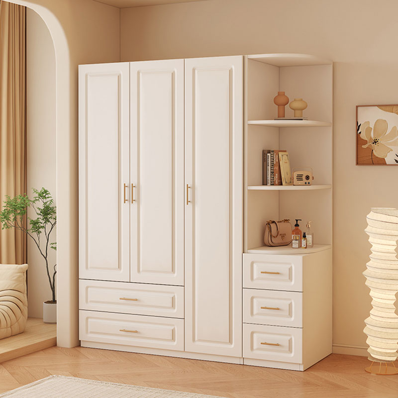 White Cream Closet Accent Nord - Interior Design White And Wood 评论和价格