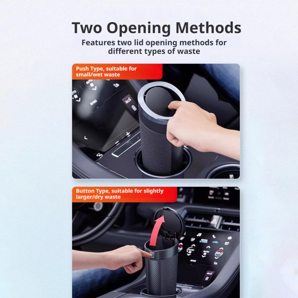 Portable Car Trash Can with Re - Interior Design Type 评论和价格
