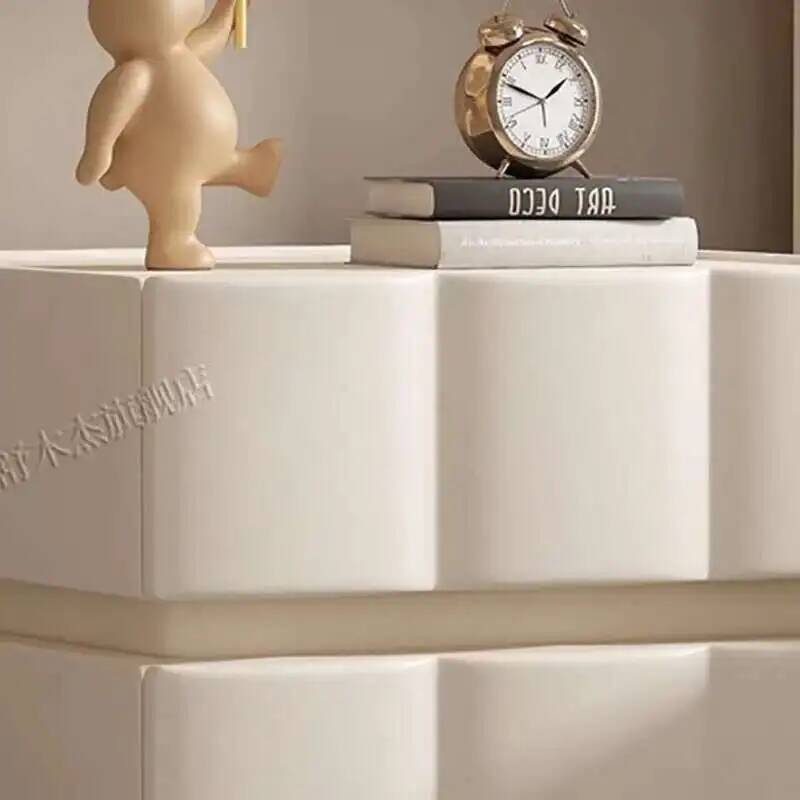 White Cabinet Storage Nightsta - Interior Design White And Wood 评论和价格