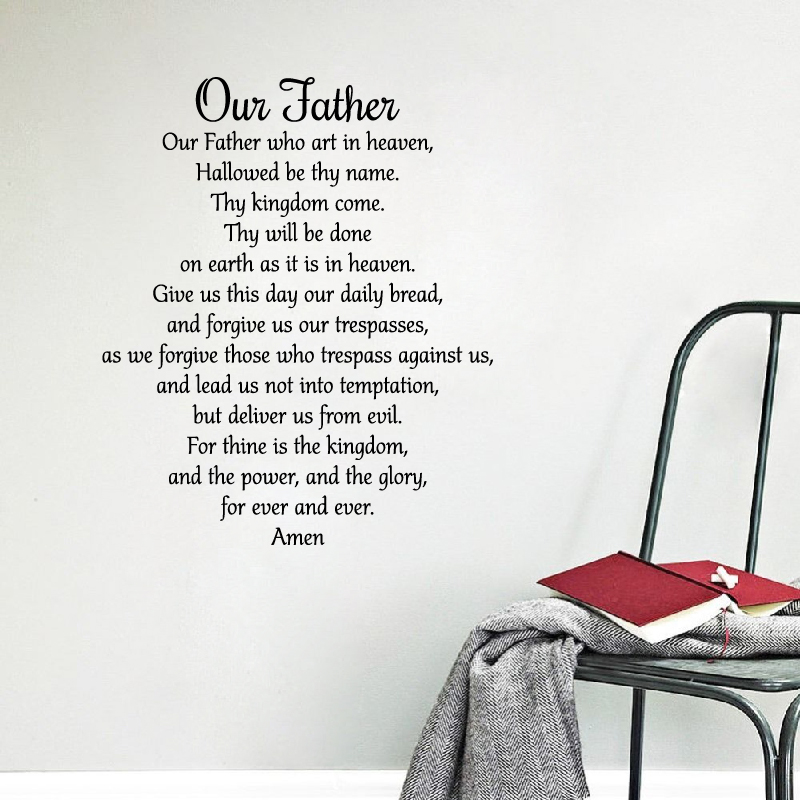 Our Father The Lord's Prayer D - Interior Design Quotes 评论和价格