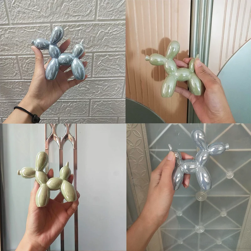 Nordic Ceramic Balloon Dog Abs - Interior Design Home Decor 评论和价格