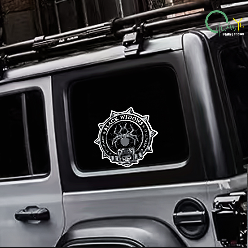 Black Widows Wallstickers Skul - Interior Design Home Decor 评论和价格