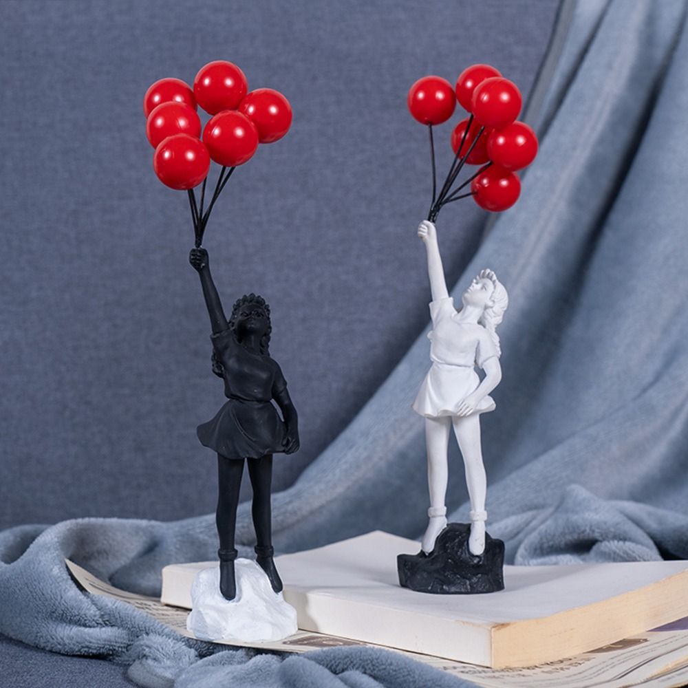 Resin Banksy Figurines for Int - Interior Design Home Decor 评论和价格