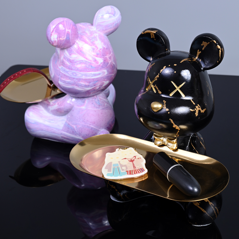 Colorful Bear Statues and Scul - Interior Design Home Decor 评论和价格