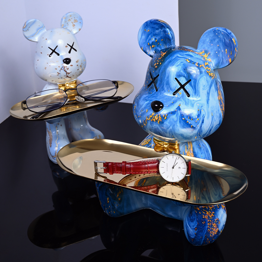 Colorful Bear Statues and Scul - Interior Design Home Decor 评论和价格