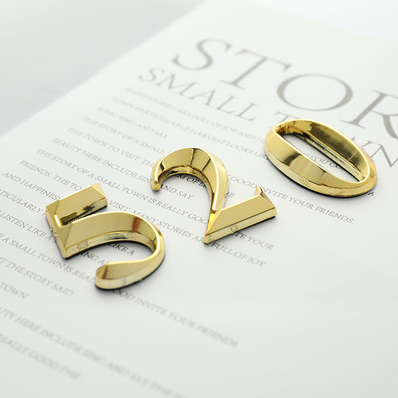 1 Pc Creative Gold Door Number - Interior Design Quotes 评论和价格