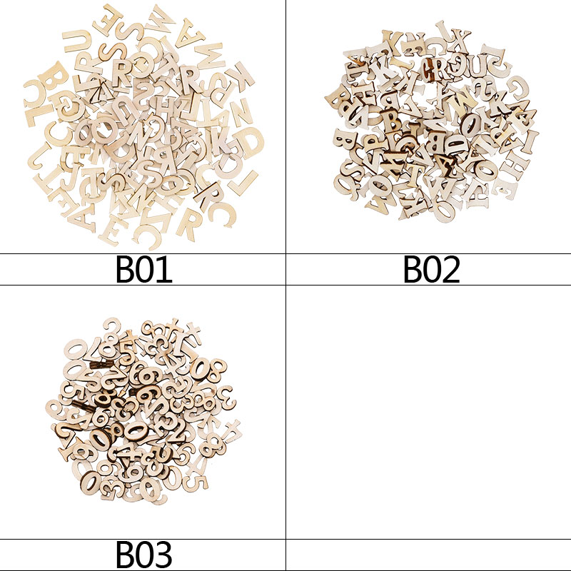 100pcs Wood English Alphabet D - Interior Design Quotes 评论和价格