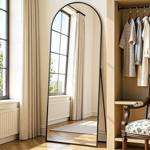 Arched Full Length Mirror 58 x - Arch Mirror Leaning 评论和价格