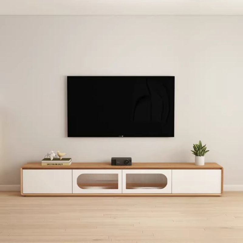 Designer Accessories Tv Cabine - Interior Design White And Wood 评论和价格