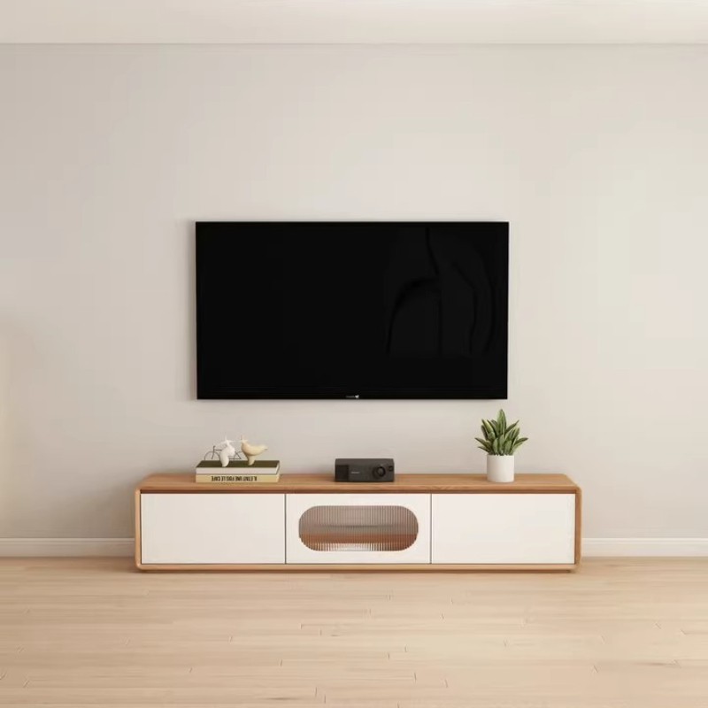 Designer Accessories Tv Cabine - Interior Design White And Wood 评论和价格