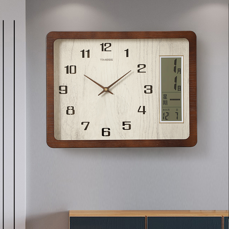 Simple Style Wall Clock Indust - Interior Design Industrial Style 评论和价格