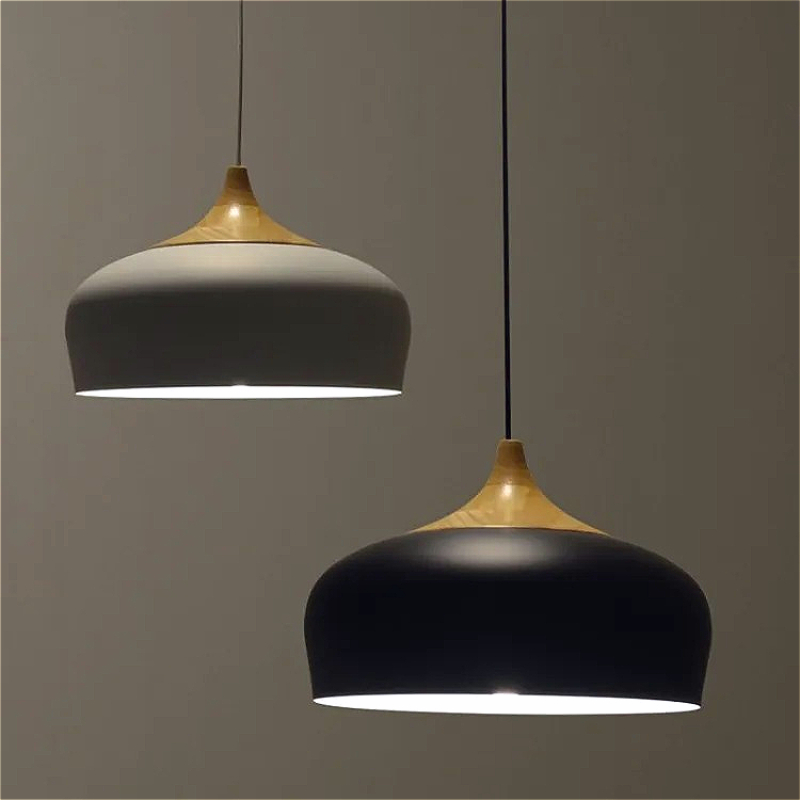 Nordic Aluminum Big Lampshade  - Interior Design White And Wood 评论和价格