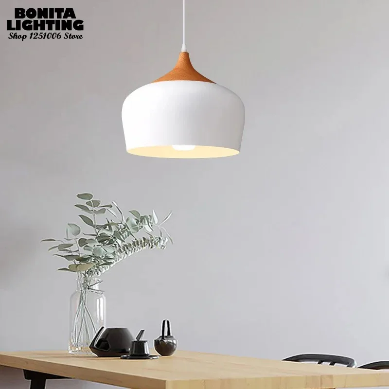 Nordic Aluminum Big Lampshade  - Interior Design White And Wood 评论和价格