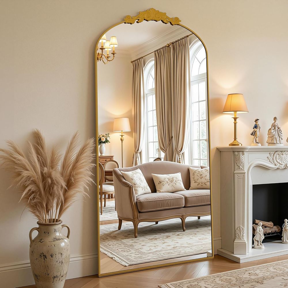 Vintage ull Length Mirror,76