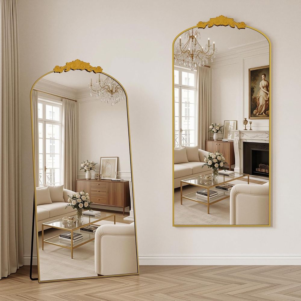 Vintage ull Length Mirror,76