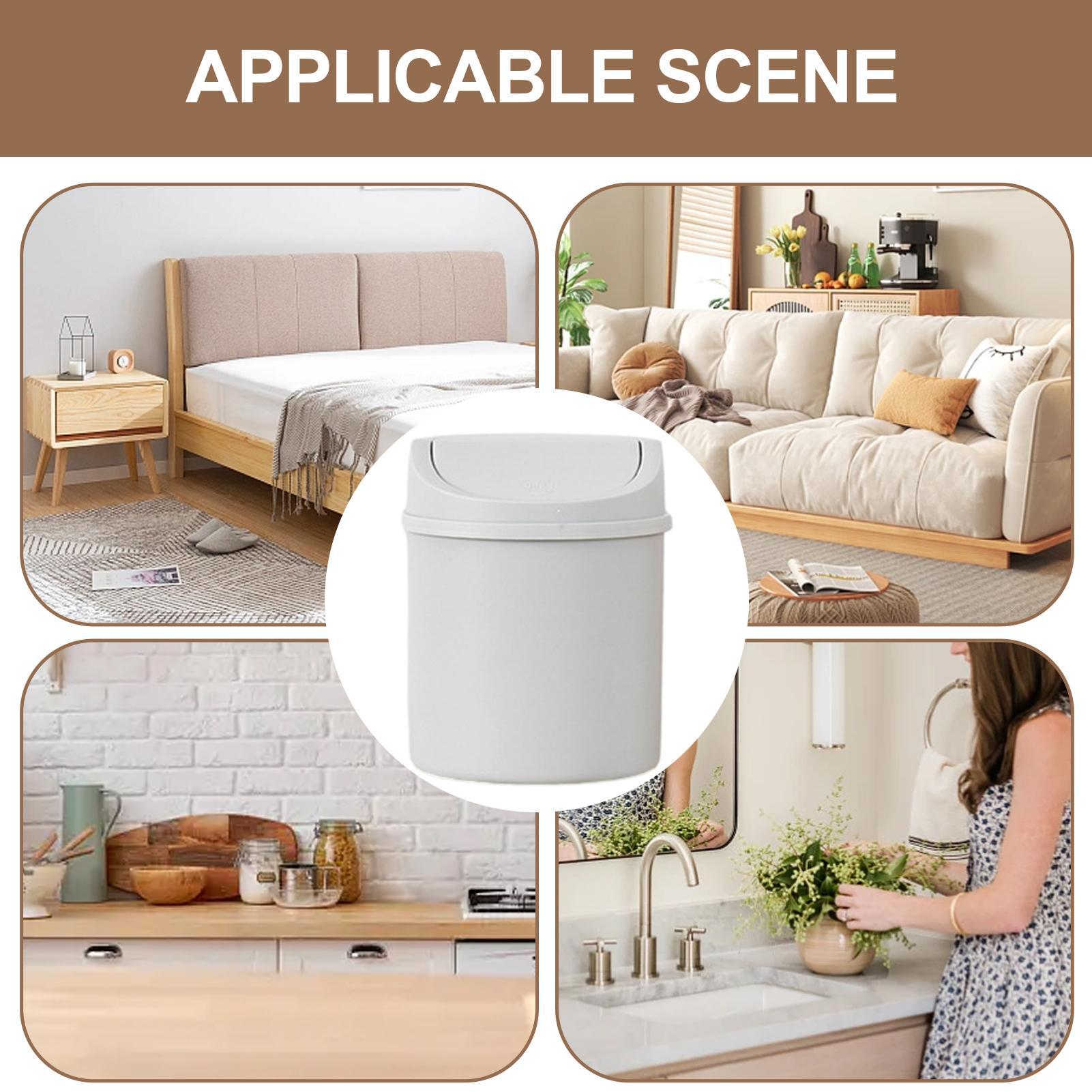 Mini Desktop Bin Small Trash C - Interior Design Type 评论和价格