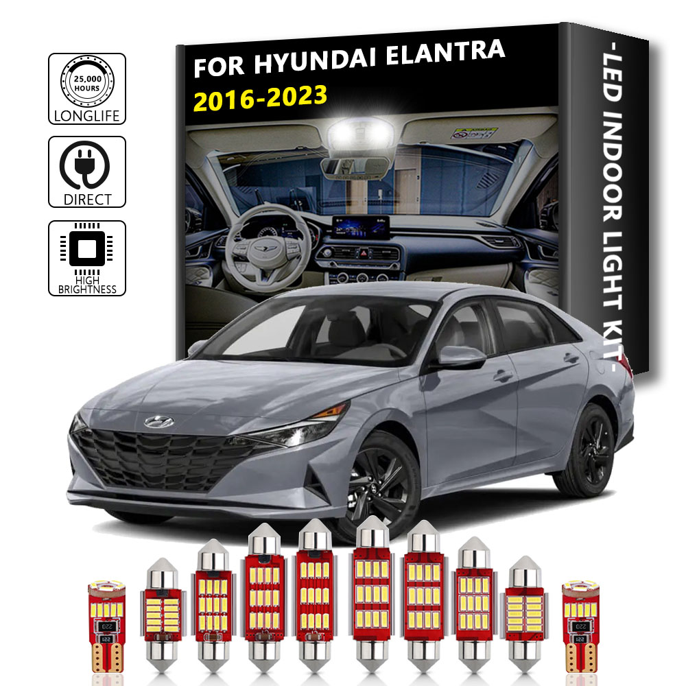 10Pcs For Hyundai Elantra MK6  - Interior Design Icon 评论和价格