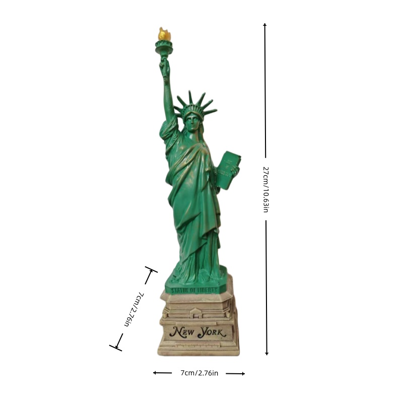 Statue of Liberty resin Statue - Interior Design Home Decor 评论和价格
