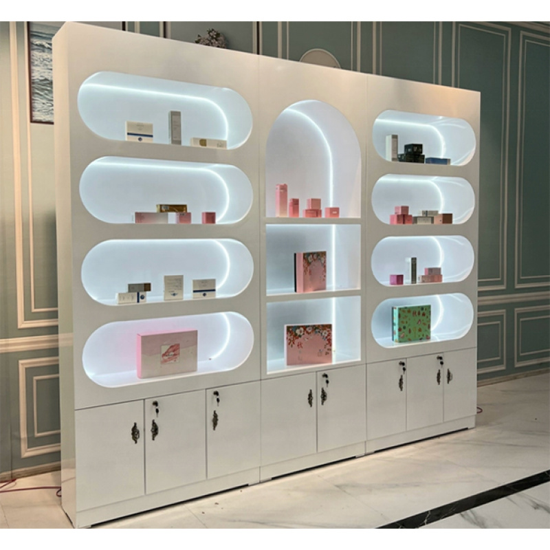 custom.Cosmetic Shop Interior  - Interior Design White And Wood 评论和价格