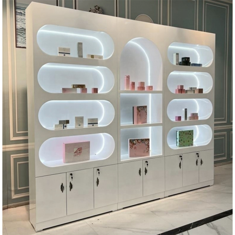 custom.Cosmetic Shop Interior  - Interior Design White And Wood 评论和价格