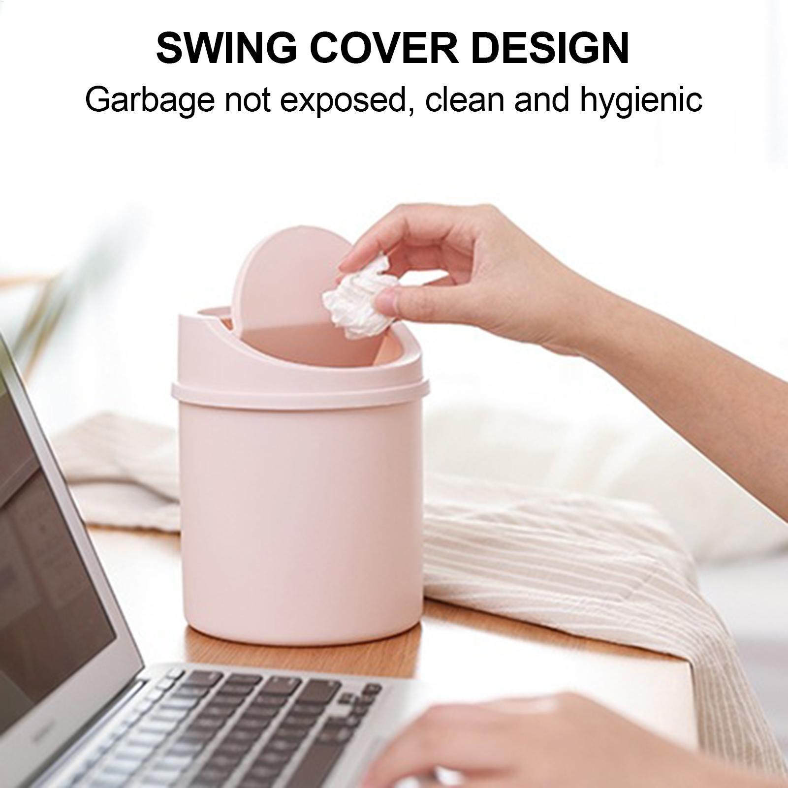 Mini Desktop Bin Small Trash C - Interior Design Type 评论和价格