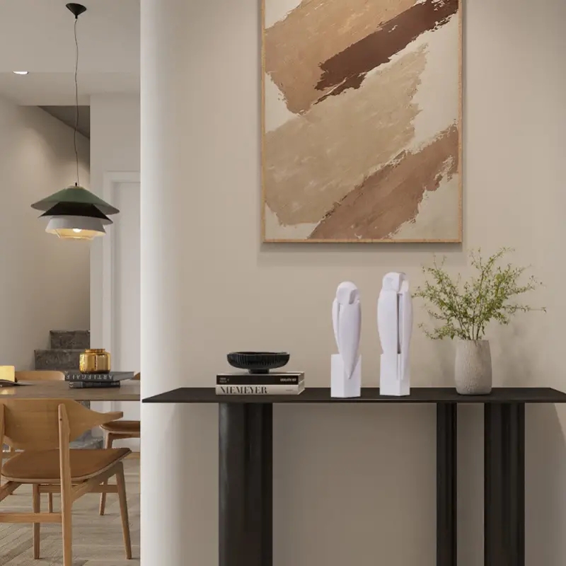 Minimalist Owll Statue Sculptu - Interior Design Home Decor 评论和价格
