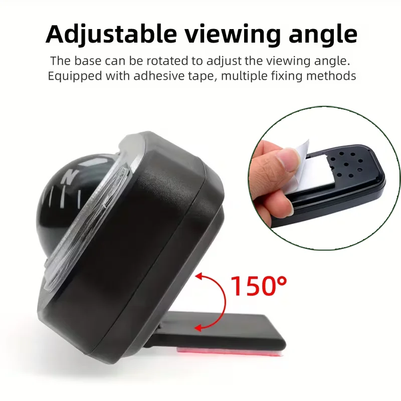 TRALOW 3-in-1 Compass,Thermome - Interior Design Type 评论和价格