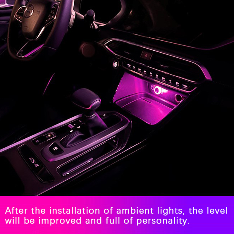 Portable Car USB Ambient Light - Interior Design Icon 评论和价格